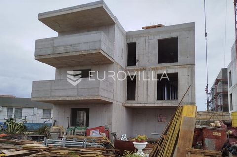 In the popular resort of northern Dalmatia, Vir, four residential buildings with 12 apartments are being built at a walking distance of 220 m from the beach. Buildings labeled A, B, C and D consist of 4 apartments per building distributed over 3 floo...