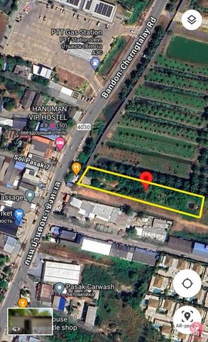 We are selling a gorgeous land plot of 1 rai (1600 sqm) near Boat Avenue for 25M baht. Location: First line on the main road, directly opposite Soi Pasak 7 and PTT Gas Station   Size: 1 rai (1600 sqm)   Price: 25M baht   Width: 15 meters   Utilities:...