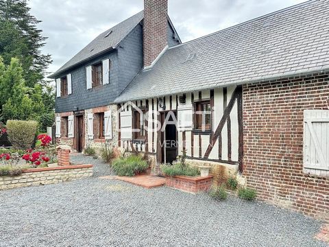 Située à 10 min au Sud/Ouest de Lisieux, cette maison bénéficie d'un environnement paisible et calme, idéal pour les amoureux de la nature. Proche de commodités locales ( St martin de la lieue à 5 mn ), cette propriété offre un cadre de vie authentiq...