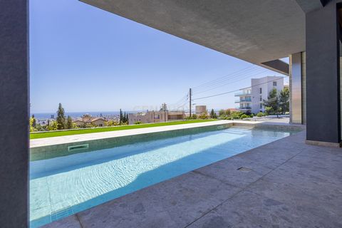 This modern, and luxurious 4-bedroom, 5-bathroom villa is located in the beautiful and residential suburbs of Panthea, providing stunning city and sea views. This impressive property is built on plot of 558 m² with internal areas of 328 m², complemen...