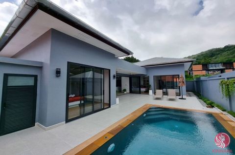 11.5 mln reduced from 12.5 mln for a quick sale! Brand New 3 Bed, 4 Bath Pool Villa for Sale in Chalong, Phuket! Discover your dream home in the heart of Chalong, a convenient location in southern Phuket! This stunning villa, recently completed by an...