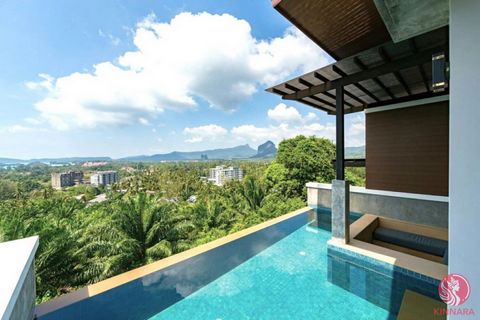 Exclusive with a magnificent one-bedroom villa for sale in Aonang, Krabi. It can be bought for investment, rented out, or bought for your offspring to live by themselves. This villa is in a fantastic location. It is a perfect design, where modern des...