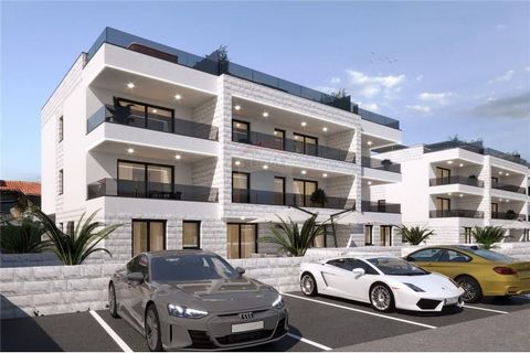 Location: Zadarska županija, Privlaka, Privlaka. PRIVLAKA, ZADAR – WOHNUNG IM 1. STOCK MIT AUSSICHT In Privlaka bei Zadar entsteht eine luxuriöse Villa Estera mit 10 Wohneinheiten, 70 m vom Meer entfernt, mit wunderschönem Blick auf das kristallblaue...