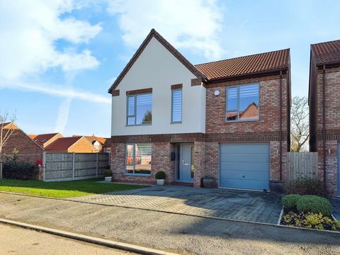 This generous luxury detached home boasts a double driveway and spacious integral garage. The ground floor comprises of a fantastic, well designed open plan kitchen, diner with family area and Bi-Folding doors lead to a patio and garden area. There i...