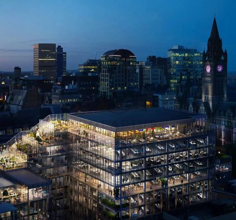 Brand New Residences Manchester bringt mutiges Design, unverwechselbares Essen und ein ständiges Programm in die Stadt sowie einzigartige Räume wie das Wohnzimmer, die Lounge, die Beauty Bar & Spa und das FIT-Fitnesscenter (das Yoga, Spin und viele a...