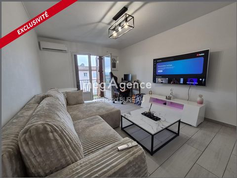 Appartement T3 traversant avec 2 balcons
