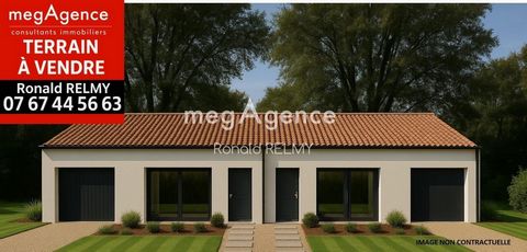 Terrain constructible 601 m² à Sainte-Flaive-des-Loups, au calme