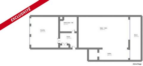 Superbe T2 rénové avec balcon plein sud !