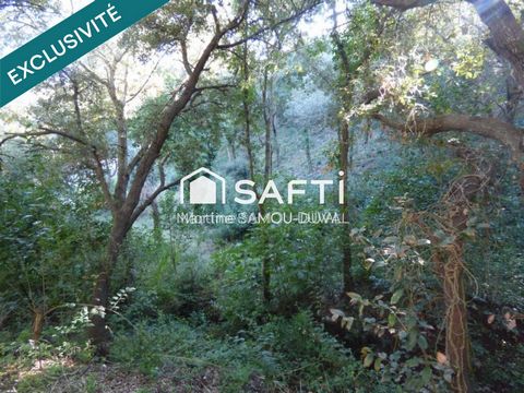 Fabrégas, cadre idyllique terrain en zone naturelle non constructible.