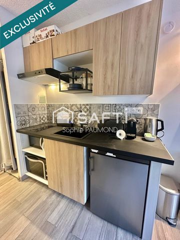 Studio rénové à Chantemerle avec casier à skis