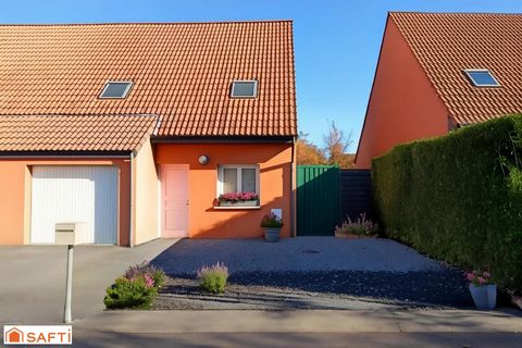 MARLY – MAISON SEMI INDIVIDUELLE 3 CHAMBRES AVEC JARDIN, GARAGE ET TERRASSE SANS VIS-À-VIS