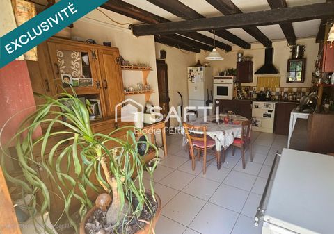 Maison ancienne + jardin bucolique à Estadens