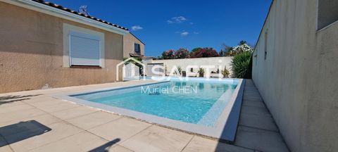 AUBORD : villa avec garage, jardin et piscine