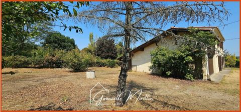 Maison pierre, garage, terrain constructible