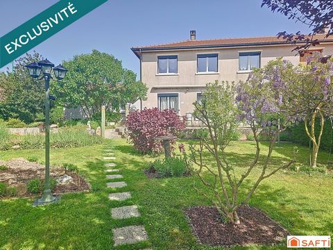 Maison familiale avec potentiel – jardin plein sud – à 2 min à pied de la gare