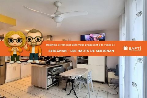 SERIGNAN - APPARTEMENT T2 - 46 M² - TERRASSE ET JARDIN