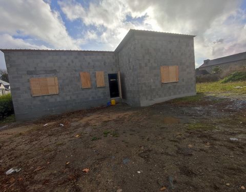 Maison de plain-pied à terminer – Belle opportunité à Morlaix !