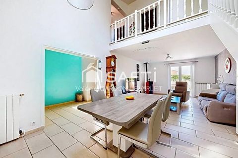 Maison 3 chambres avec piscine sur 285 m2 de jardin clos