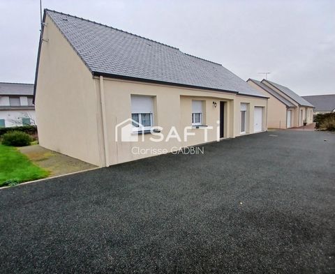 Maison PLAIN PIED avec 3 chambres. Quartier calme