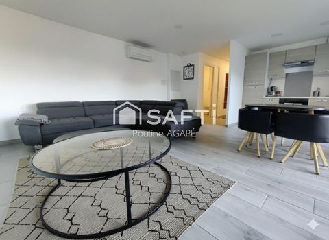 APPARTEMENT T3 CLIMATISÉ AVEC STATIONNEMENT DANS RÉSIDENCE SÉCURISÉE