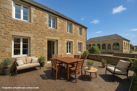 Maison en pierres 150 m² – Vie de plain-pied – Hyper Centre Avranches