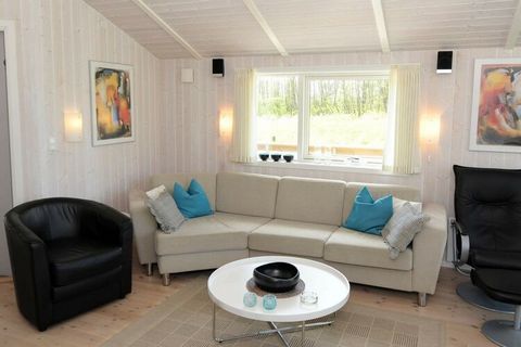 Well-furnished holiday cottage with two terraces in a popular area near beach and the cosy Mommark Harbour. All modern facilities in the house giving you plenty of opportunity to relax in the cosy area. Satellite TV via DVB-T receiver. There is a hea...