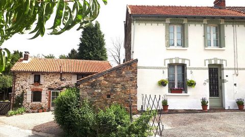 Our local agent Andy Portsmouth offers you, just 2km from the thriving village of Bussiere Poitevine, these two neighbouring stone houses in great condition - one is currently used as owners' accommodation, and the other has been a successful holiday...