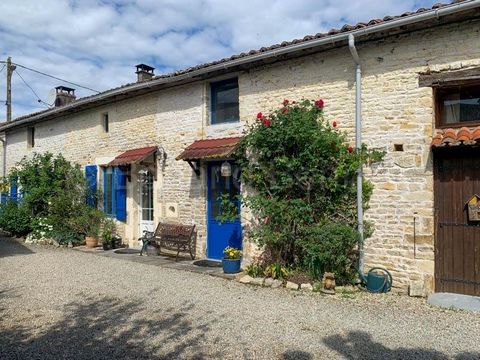  Situated in a village near the market town of Chef Boutonne, these super properties have been tastefully renovated with care taken to preserve many of the traditional features and stonework. Both are light and airy throughout and the rooms are spaci...