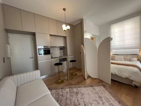 Charming studio apartment located in the Condamine district, close to shops and all amenities. Recently renovated, this turnkey studio set up as a two-room apartment is an ideal pied-à-terre for two people wishing to obtain a residence in Monaco. Fea...