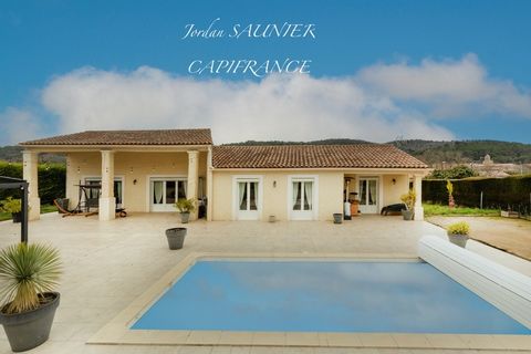 Dpt Aude (11), à vendre proche de LIMOUX maison P6 - 165 m² - piscine - 3 garages - terrasse - cuisine d'été
