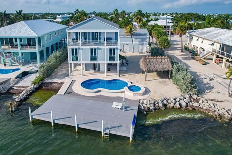 Experience waterfront luxury at this contemporary designed home in desirable Breezeswept Beach Estates. This unique home offers panoramic open water views, along with efficient boating access to both the ocean and gulf. Enjoy leisurely swims in the i...