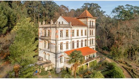 Farmhouse with 1,000 sqm of covered area and 50 hectares in Seixoso, Felgueiras, Porto. This mansion includes multiple rooms, 30 bedrooms, a kitchen, bathrooms, and an office. It is part of a property spanning 50 hectares.