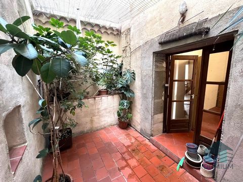 In Béziers, in the city center close to shops, schools and high schools, this R+2 townhouse offers generous volumes. It has a commercial premises on the ground floor of 55 m2 with a vaulted cellar of the same surface. On the 1st floor, there is an en...