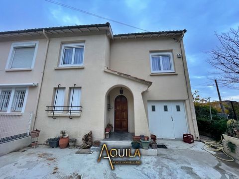 3-sided house with garden in a cul-de-sac on a plot of 245 m2. Quiet neighborhood To be refreshed and very well maintained. One bedroom on the ground floor, 3 upstairs with a total of 2 bathrooms. A garage and 2 closed parking spaces. TO BE SEEN WITH...