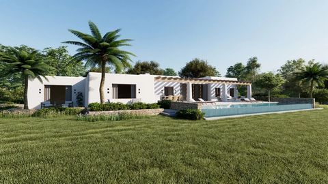 Discover the charm of modern living in this stunning newly built finca in Santa Gertrudis! With avant-garde architecture and meticulous attention to detail, this 450 m2 home (250 m2 on the ground floor and 200 m2 in the basement) offers an exquisitel...