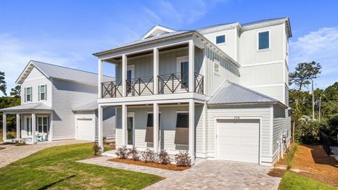 Welcome to your dream beach home or second home at The Preserve at Inlet Beach. Located in the heart of Inlet Beach, this stunning, brand new construction boasts 4 bedrooms 3 bathrooms and 2 half bathrooms, offering ample space for comfortable living...