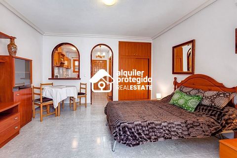 Alquiler Protegida Real Estate offers you GREAT STUDIO in calle los Gases - Avenida Habaneras - Curva de Palangre, Torrevieja, Interior, second floor with elevator, ideal for investment, this one to move into. Distribution: Spacious and bright living...