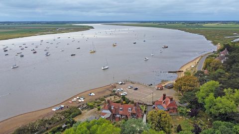 No. 1 Quay Cottages A unique end of terrace period cottage, positioned in a wonderful location on Bawdsey Quay, offering picturesque views of the River Deben estuary towards Old Felixstowe. The property benefits from enclosed gardens to the front and...