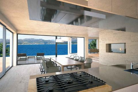 Two fantastic new modern attached villas on the first line to the sea which can be united! Enjoy isolated location on one of the islands near Dubrovnik, very close to the old City! Benefit private descent to the beach, panoramic windows, swimming poo...