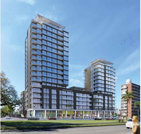 Modern and avant-garde towers designed by Carlos Ott in association with Carlos Ponce de León Arquitectos. Located in one of the fastest growing areas connected to the main arteries of Montevideo. With the services you enjoy the most and a design des...