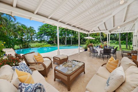 Located in St. James. Villa Rosa is a beautiful five bedroom villa with a casual and laid-back feel, perfect for enjoying your Barbados vacation. Villa Rosa is located on the grounds of the Royal Westmoreland Golf Resort and features lovely outdoor a...
