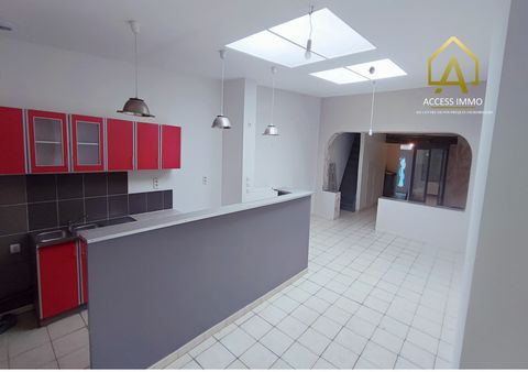 Sale of this T5 house with a terrace to live in Bruay-Sur-L'Escaut. This is a house with 2 floors. It has 4 bedrooms, a kitchen area, a bathroom and a lounge area of 47.01m2. The living area is around 136m2. The peace of mind of the occupants is ensu...