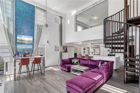 Live Limitlessly in this luxurious art-deco styled Townhouse, located in the heart of South Beach and just steps away from the vibrant energy of Lincoln Rd. With your own private entryway and outdoor area, complete with a BBQ and lounging space, you ...
