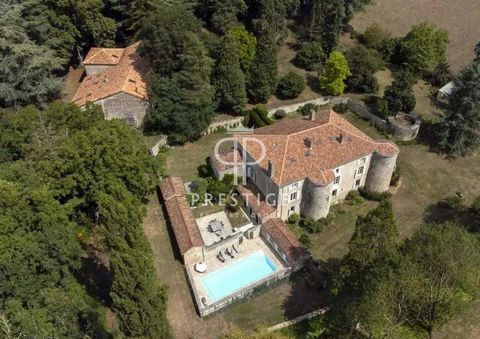 A beautifully renovated medieval chateau in the West Deux Sevres region, full of charm and character, set in about 23 acres of private parkland, close to a village with shops and a bakery. Built in the 15th century and significantly redesigned in the...