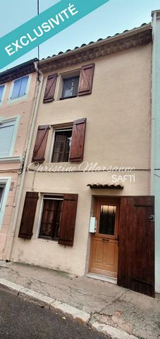 In the center of the village of Rians, just a few minutes from the Cadarache C.E.A. center, Christine MARSANNE is pleased to offer you this village house to renovate with a lot of potential. It consists, on the ground floor, of a living room facing e...