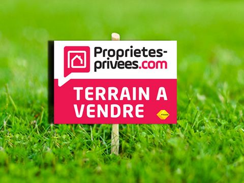 A vendre, Terrain à bâtir de 484 m² , 44850 Le Cellier (5.87 % honoraires TTC à la charge de l'acquéreur.)