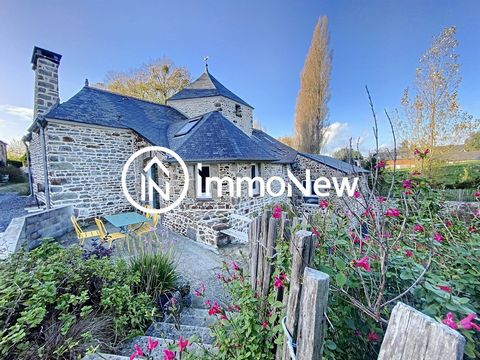 IMMONEW presents this charming house, originally an old dovecote, completely revisited and renovated with taste with quality materials. It is located in the town of Granville, quiet, close to amenities, on a plot of about 1746 m2. This house includes...