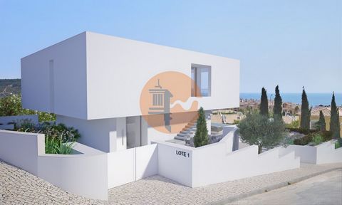 A new and extraordinary construction project arises in Praia da Luz, in the municipality of Lagos. This high-quality villa is situated on a plot of 790m², with a gross construction area of 295m², plus a basement for the garage. The residence, spread ...