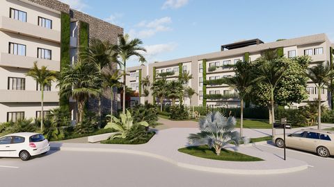 Imagínese despertar cada mañana en el paraíso tropical de Punta Cana, rodeado de exuberante naturaleza y arquitectura minimalista de vanguardia. Terrazas a las con hermosas vistas de Punta Cana El proyecto cuenta con un centro comercial en las inmedi...