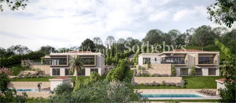 Rare opportunity! we offer for sale one of the last building plots available in Mougins, in a sought-after area. A PC was granted and purged of all appeals. The PC is planned for two magnificent contemporary villas: Villa 1 = 330 m² - Villa 2 = 290 m...